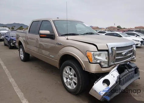 2012 Ford F-150 Lariat from USA, damaged, VIN 1FTFW1ET6CFB46163